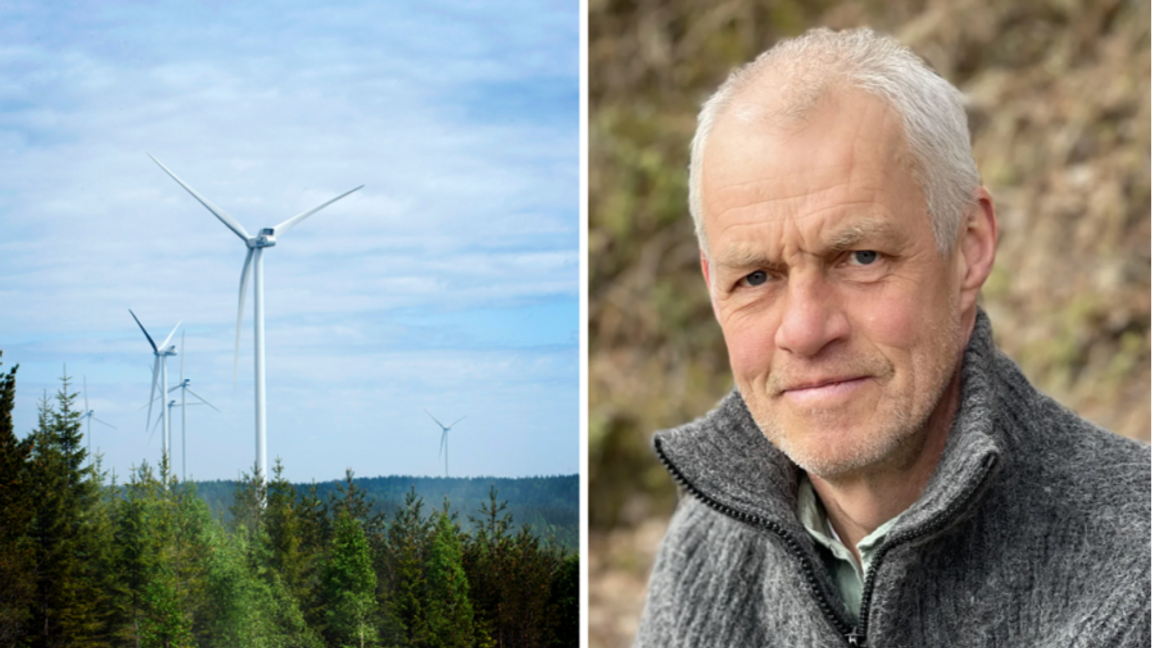 Vindkraftsexperten Anders Wickström menar att utmattade skruvförband kan ha orsakat kollapsen av vindkraftverket i Härjedalen. Foto: Lars Pehrson/SvD/TT/RISE