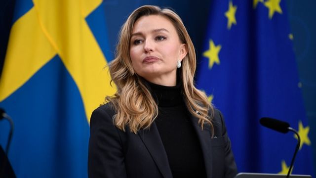 Ebba Busch (KD). Foto: Viktoria Bank/TT.