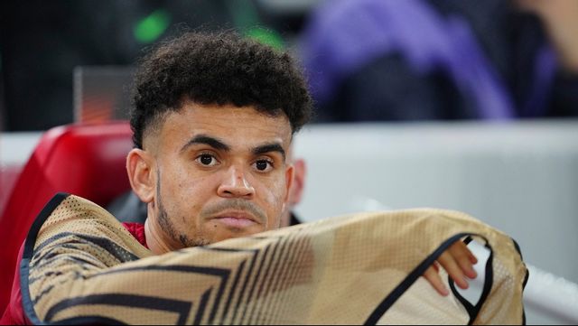 Liverpools Luis Diaz under en match i Europa League tidigare i höst. Foto: JON SUPER/AP/TT