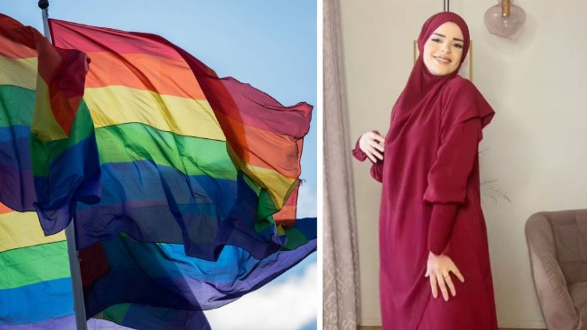 Salma Naddaf. Foto: Stina Stjernkvist/TT/Faksimil Tiktok.