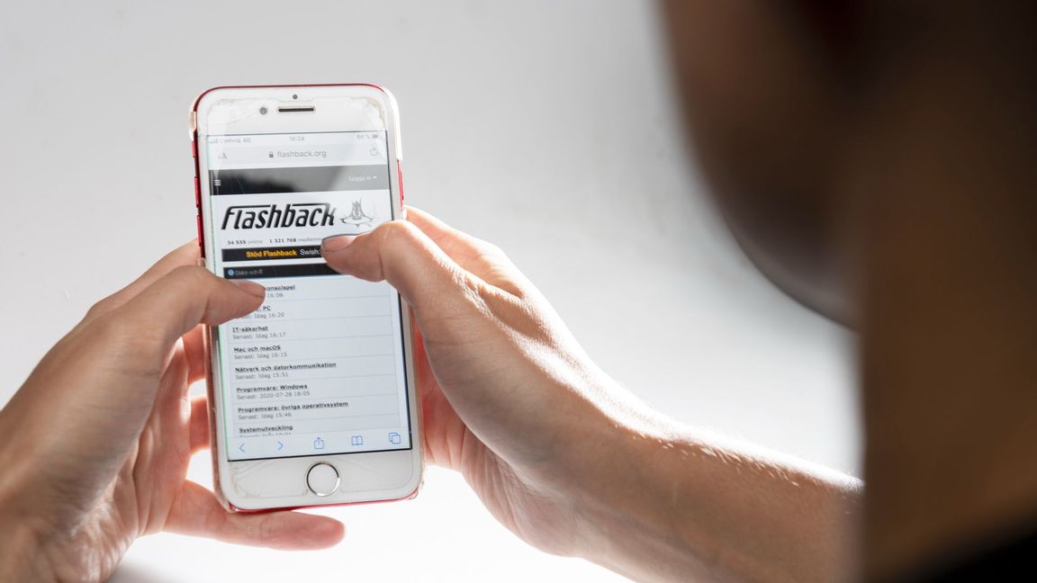Flashbacks internetleverantör har spårat attacken till olika länder. Foto: Naina Helén Jåma/TT
