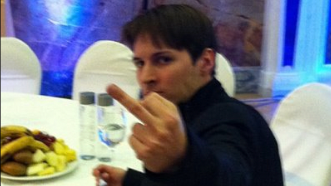 Pavel Durov. Foto: Skärmdump/X