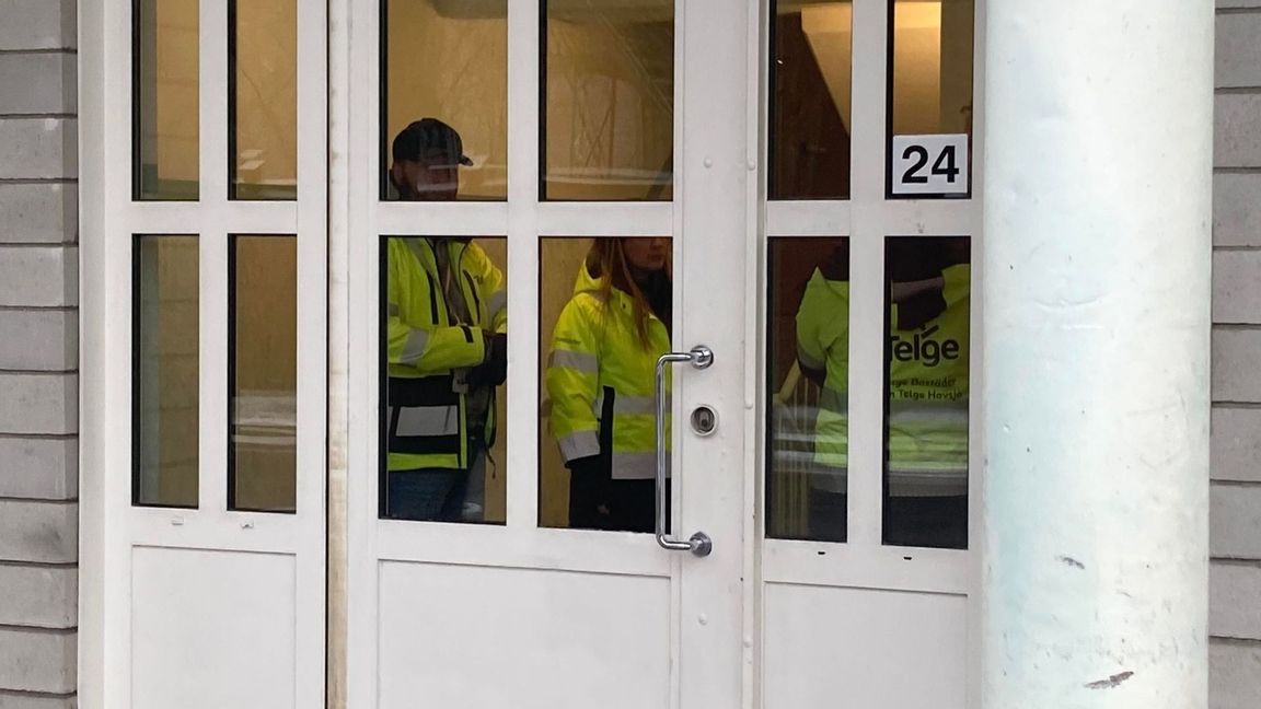 En skottlossning har inträffat i centrala Södertälje under natten till onsdagen. Foto: Anderas Henriksson