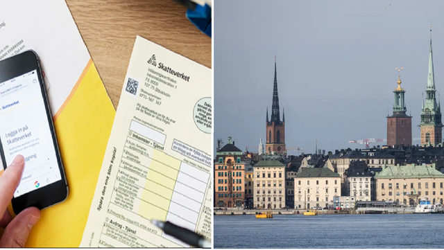 Stockholmarna utmärker sig genom högre inkomster och mer aktiehandel i årets deklarationer, enligt Skatteverkets expert Johan Schauman. Foto:  TT/Montage Bulletin