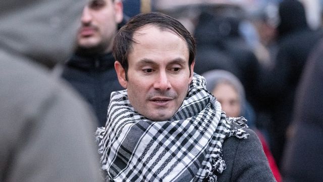 Mikael Yüksel, partiledare för Nyans. Foto: Johan Nilsson/TT