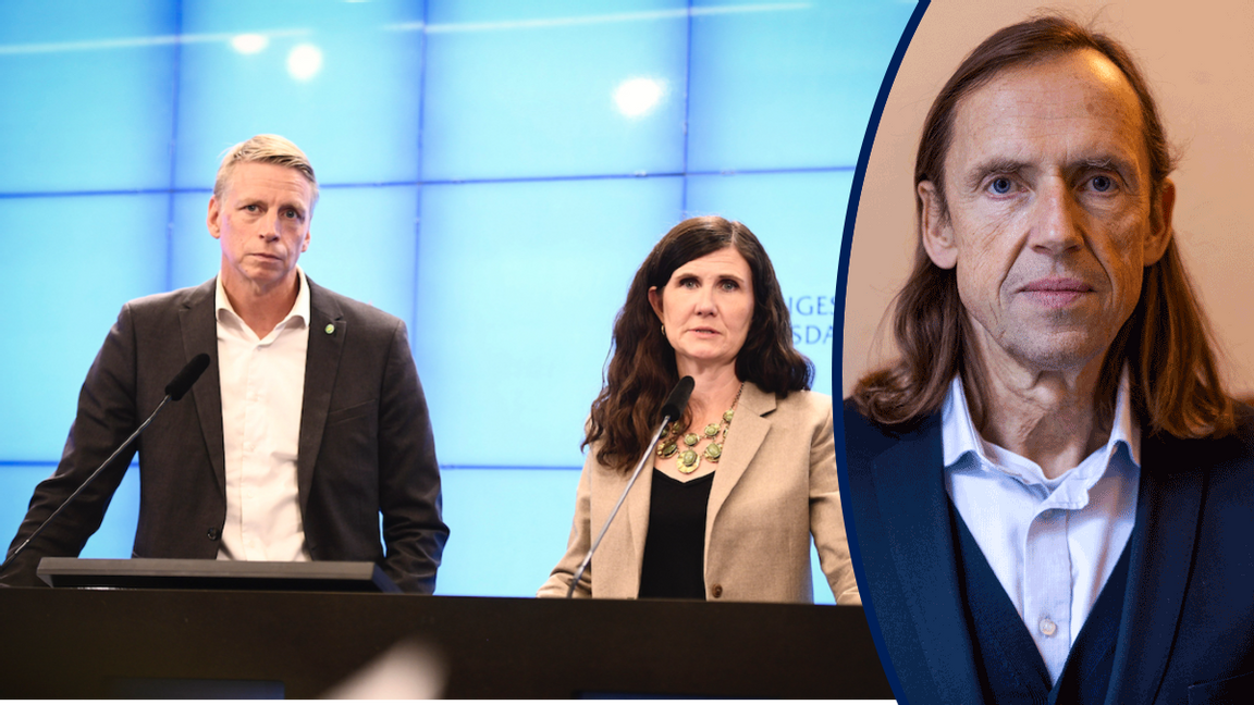 När väljarna gjort Miljöpartiets språkrör Per Bolund och Märta Stenevi besvikna. Foto: Tim Aro/TT