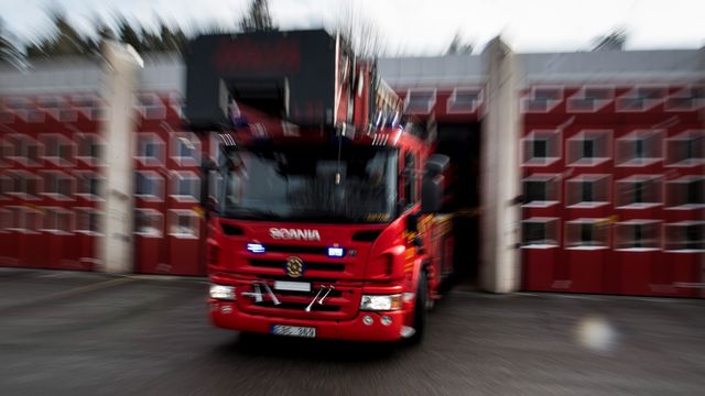 Skola i Trollhättan utrymd efter misstänkt farligt utsläpp. Foto: Pontus Lundahl/TT (arkivbild)