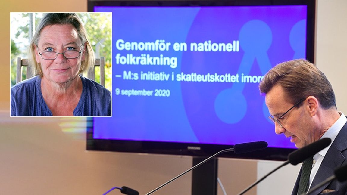 Dagens debattör Camilla Grepe är skeptiskt till förslagen om folkräkning. Foto: Privat / Fredrik Sandberg/TT