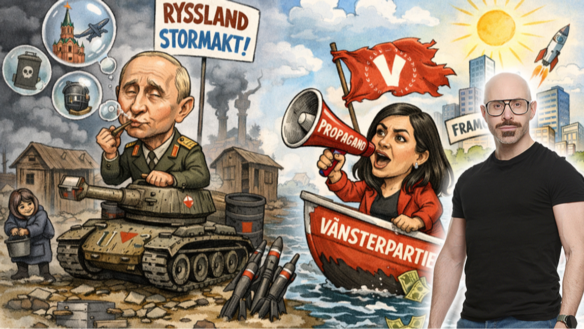 Det går inte att svära sig fri från detta släktskap. Vem bör skämmas mest? Foto: ChatGPT