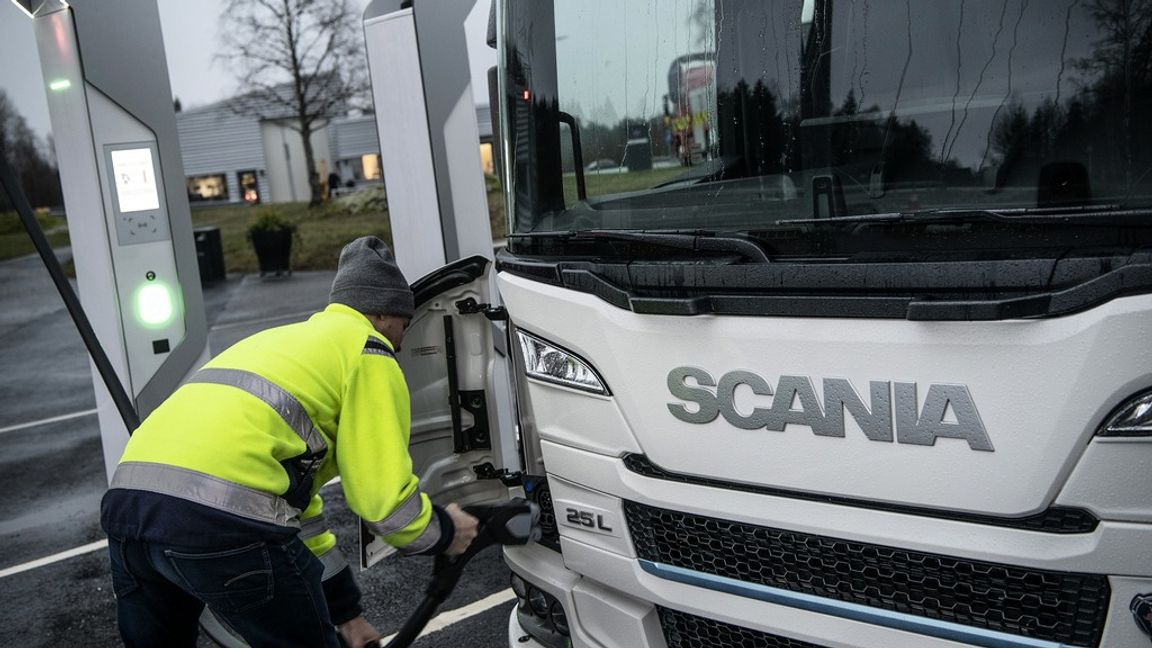 Orderingången stiger för industrin.
Foto: Malin Hoelstad/SvD/TT.