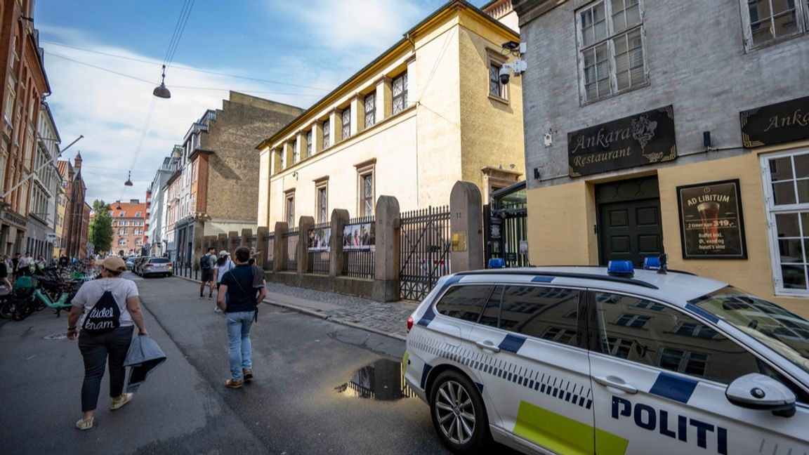 Köpenhamns stora synagoga. Foto: Johan Nilsson/TT