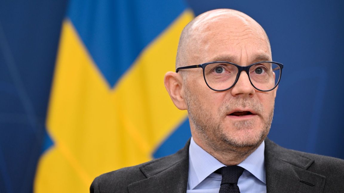 Arbetsmarknadsminister Johan Britz (L). Foto: Henrik Montgomery/TT