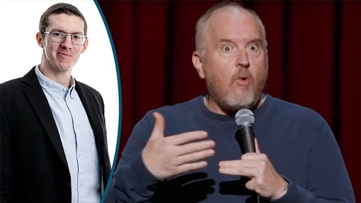 Louis CK har ett rykte av att kunna skämta om nästan vad som helst. Foto: Skärmavbild/Youtube