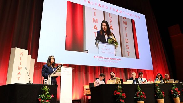 Alla förtroendevalda med arvoden betalar partiskatt i Vänsterpartiet. Arkivbild. Foto: ANNA HÅLLAMS/TT