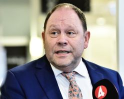 Johann Binninge, 81-åringens ombud.
Foto: Jonas Ekströmer/TT