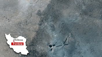 Satellitbild över Fordow. Foto: X