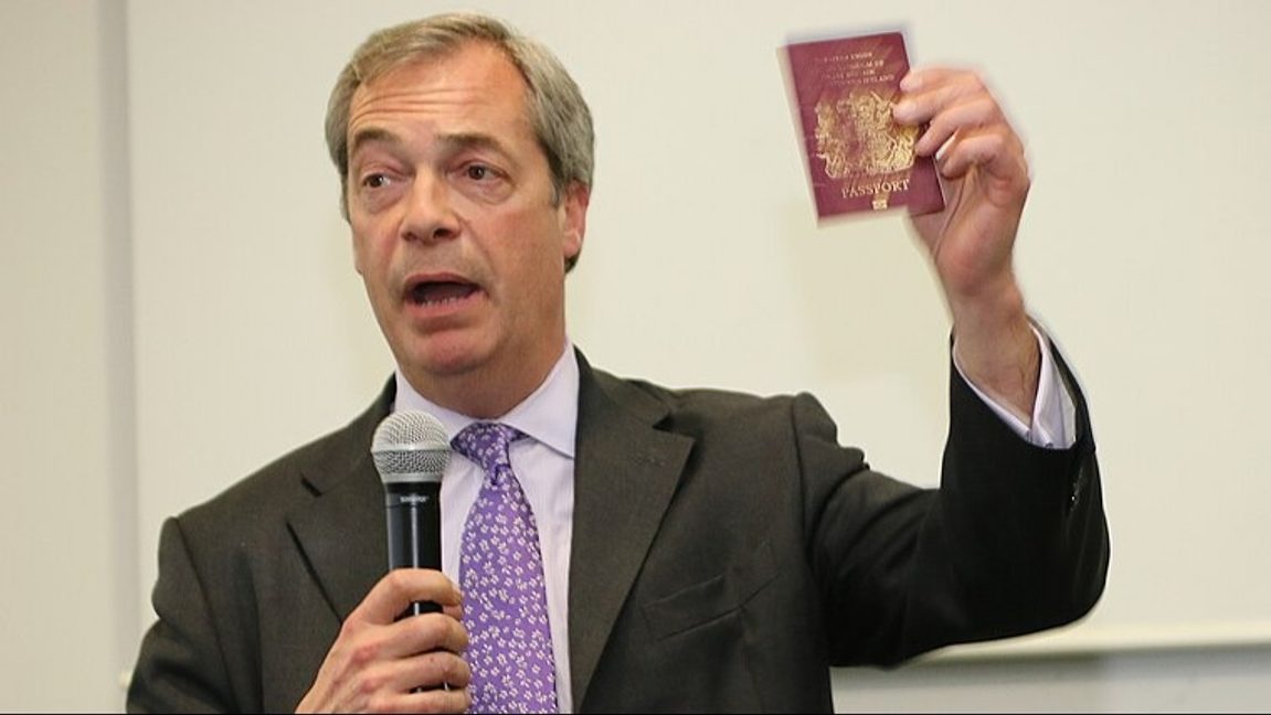 Reform UK:s Nigel Farage. Foto: Derek Bennett  Creative Commons Attribution 2.0