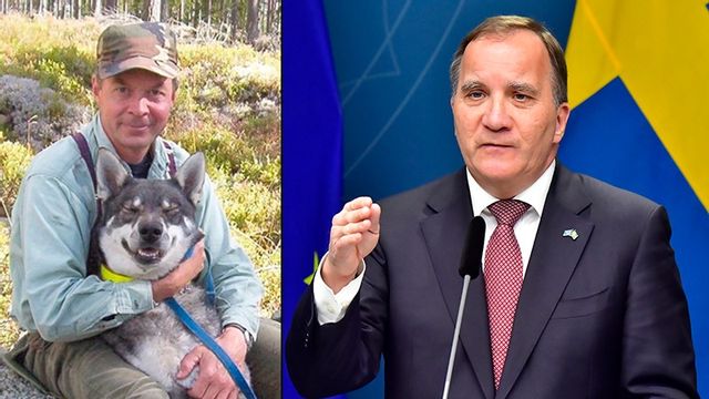 Karl Hedin till vänster. Statsminister Stefan Löfven (S) till höger. Foto: Privat/Jonas Ekstromer/TT.