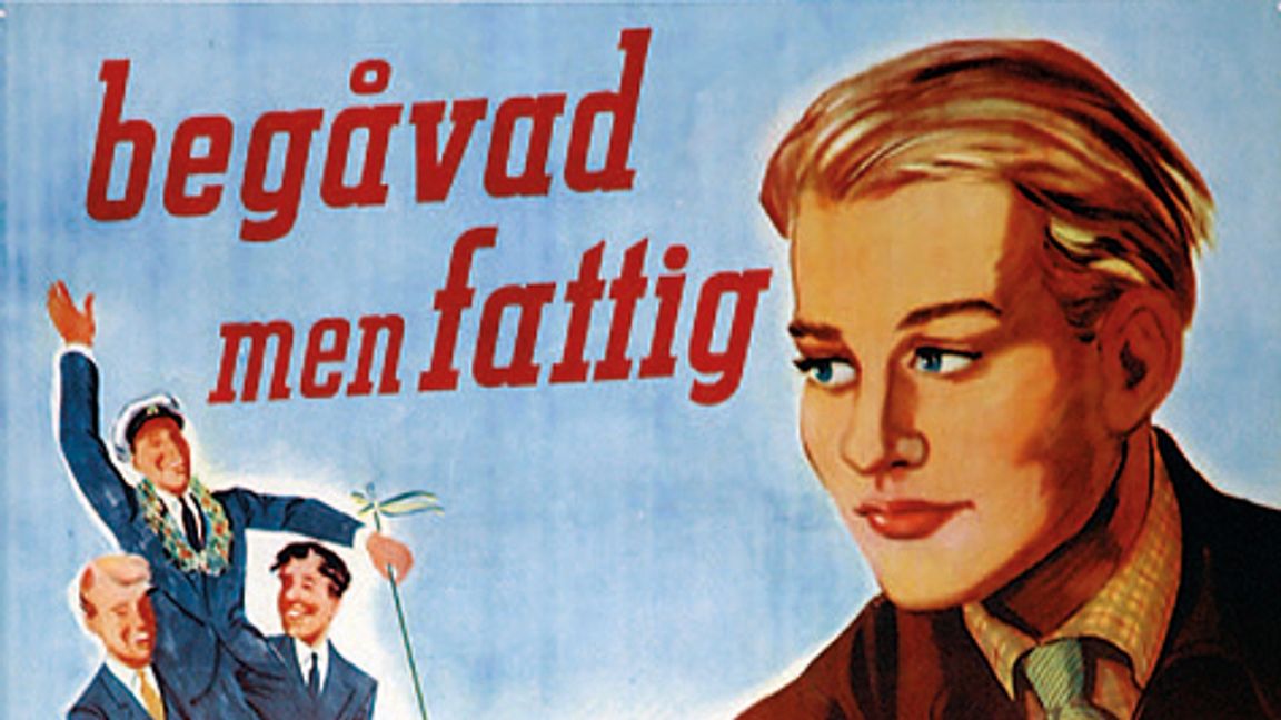 Klassisk valaffisch från Socialdemokraterna, valet 1948.