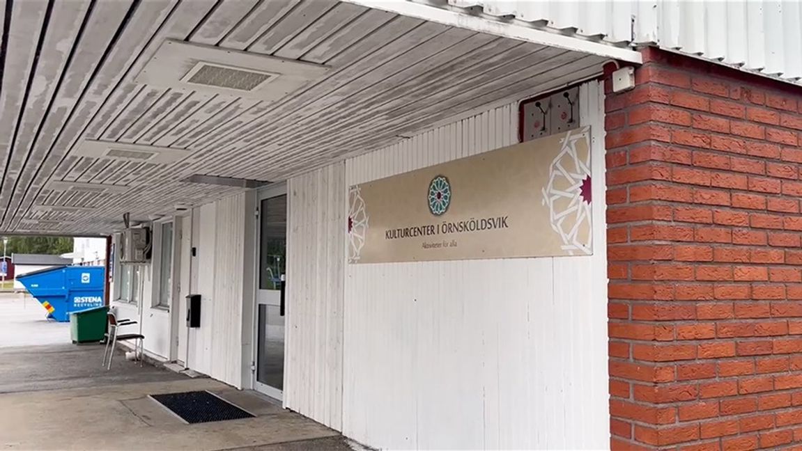 Lokalen för moskéverksamheten i Örnsköldsvik. Foto: Läsarbild