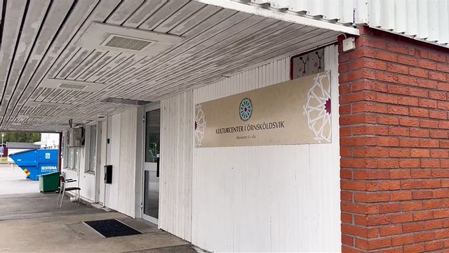 Lokalen för moskéverksamheten i Örnsköldsvik. Foto: Läsarbild