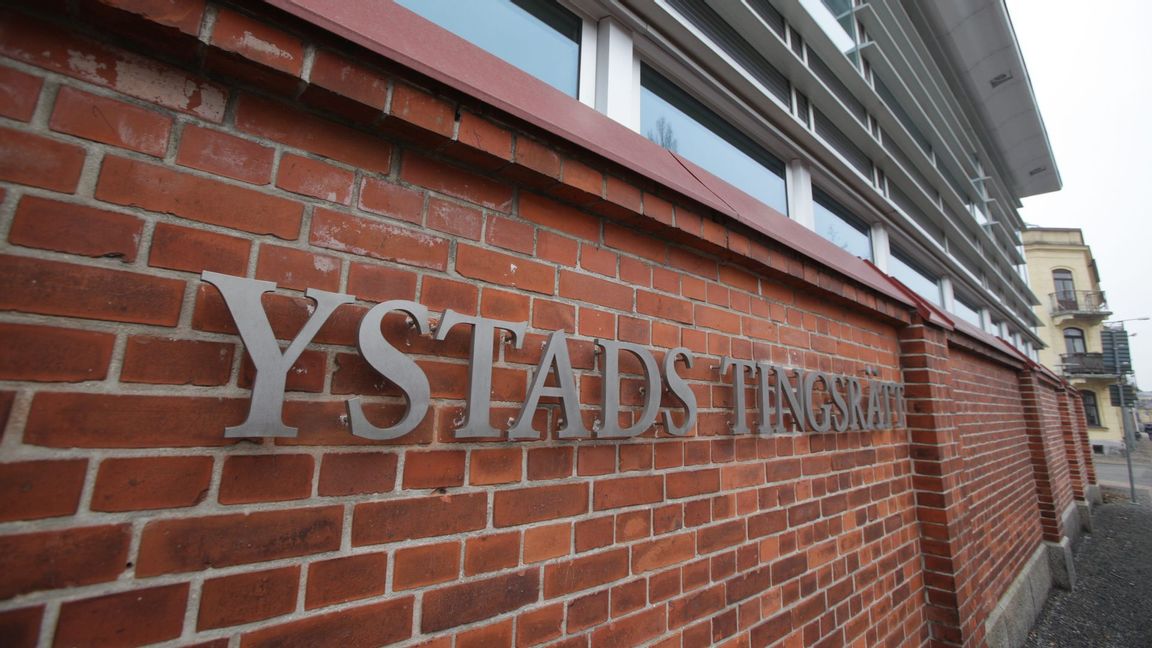 Man åtalas vid Ystads tingsrätt för mord på en äldre man. Arkivbild. Foto: Stig-Åke Jönsson/TT