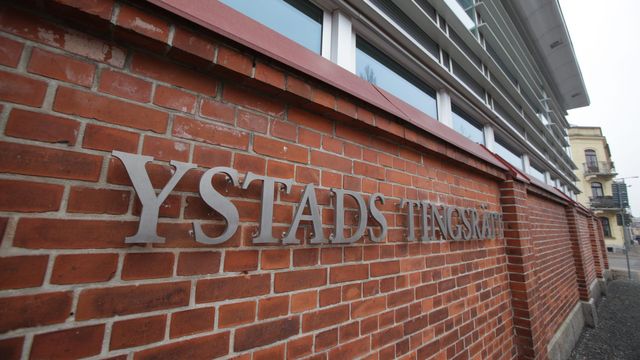 Man åtalas vid Ystads tingsrätt för mord på en äldre man. Arkivbild. Foto: Stig-Åke Jönsson/TT