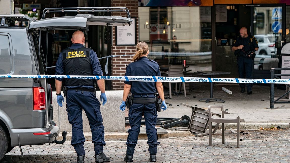 Bråken började med att en man blev misshandlad vid en busshållplats. Sedan eskalerade det fort. Arkivbild. Foto: Johan Nilsson/TT