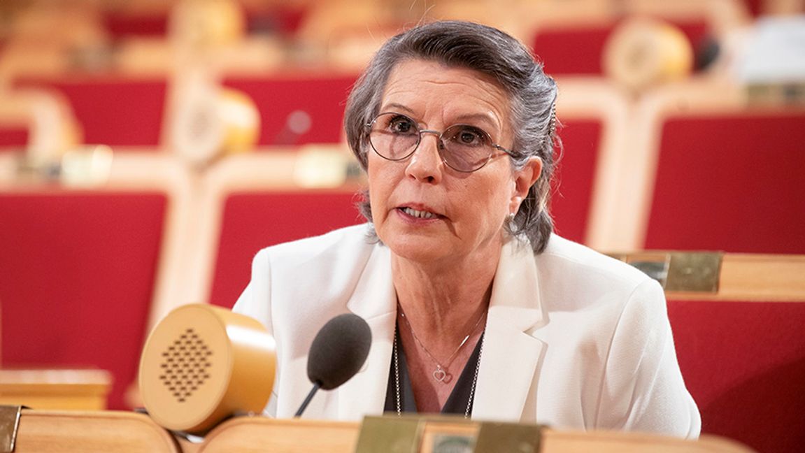 Ellen Juntti (M). Foto: Fredrik Sandberg/TT