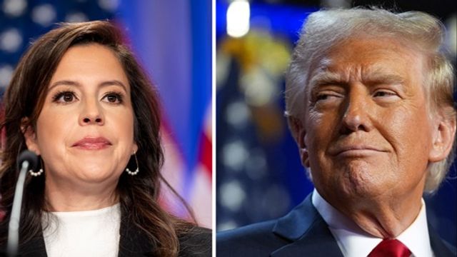 Elise Stefanik är en i Donald Trumps kabinett som hotats. Foto: AP