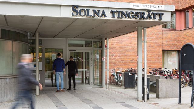Solna tingsrätt. Foto: Carl Johan Erikson/Sveriges Domstolar