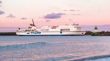 TT Lines Marco Polo. Arkivbild. Foto: TT Line/Pressbild