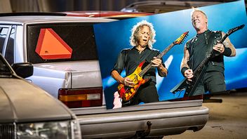 En 17-årig yngling åtalas nu för att ha spelat musik – Metallica – på för hög volym. Foto: Amy Harris/Invision/AP/Johan Nilsson/TT 