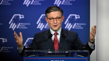 Det ser ut att bli bråk om USA:s stöd till Israel och Ukraina sedan den nye talmannen i kongressens representanthus, Mike Johnson, har aviserat ett förslag som enbart gäller stöd till Israel, finansierat med besparingar på det amerikanska skatteverket. Arkivbild. Foto: David Becker/AP/TT