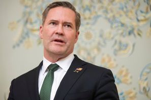 USA:s nationella säkerhetsrådgivare Mike Waltz. Arkivbild. Saul Loeb/AP/TT