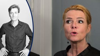Folketinget röstar om riksrättsåtal mot den tidigare invandrings- och integrationsministern Inger Støjberg. Foto: Vidar Ruud/NTB/TT