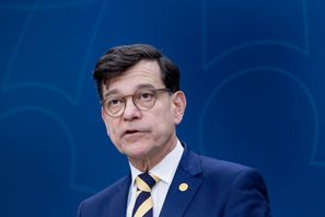 Sveriges före detta nationella säkerhetsrådgivare Henrik Landerholm. Arkivbild. Christine Olsson/TT