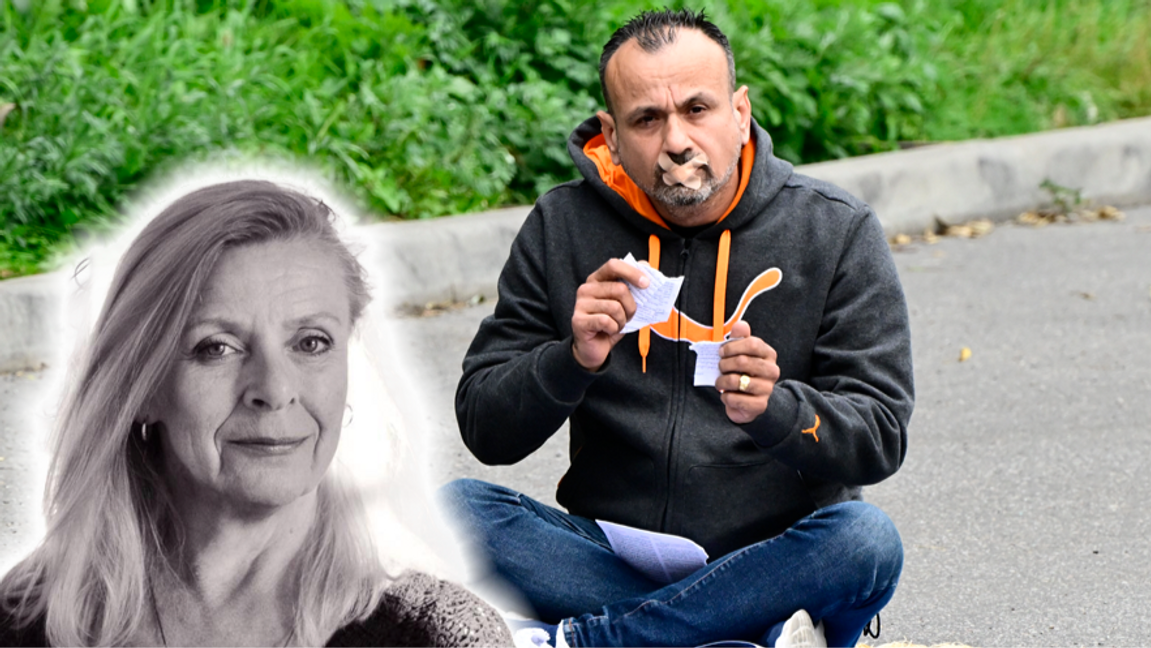 Hur skulle Trump kunna säga nej till detta? Foto: Jonas Ekströmer/TT