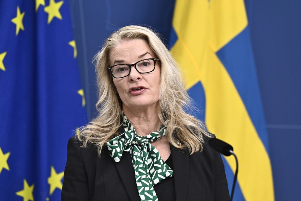 Skolminister Lotta Edholm (L). Arkivbild. Christine Olsson/TT