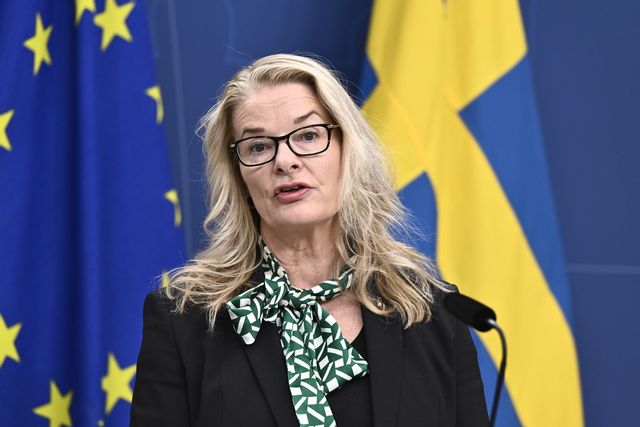 Skolminister Lotta Edholm (L). Arkivbild. Christine Olsson/TT