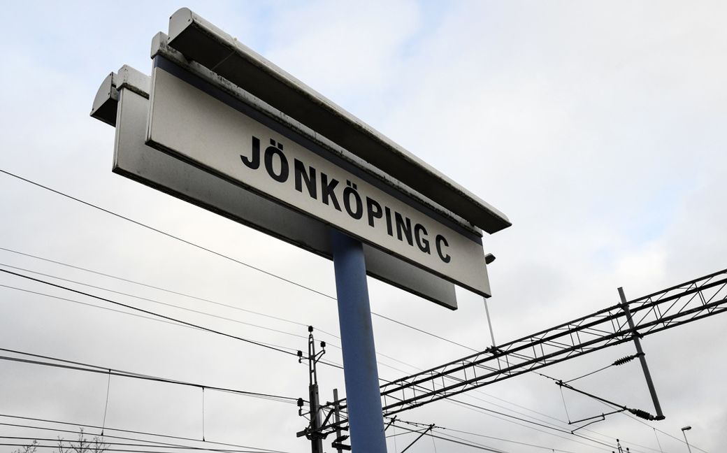 En stor vattenläcka har inträffat i centrala Jönköping. Arkivbild. Foto: Johan Nilsson/TT