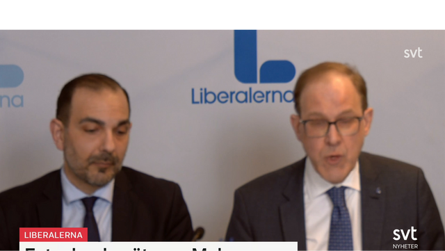 Liberalernas landsmöte startade 212 167 gånger på SVT Play. Foto: Skärmdump SVT Play