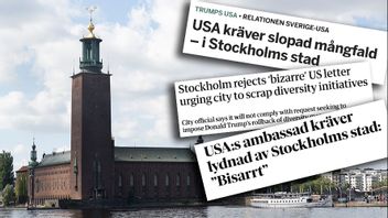 Bild: Fredrik Sandberg/TT/Faksimil Omni, The Guardian, Dagens Nyheter