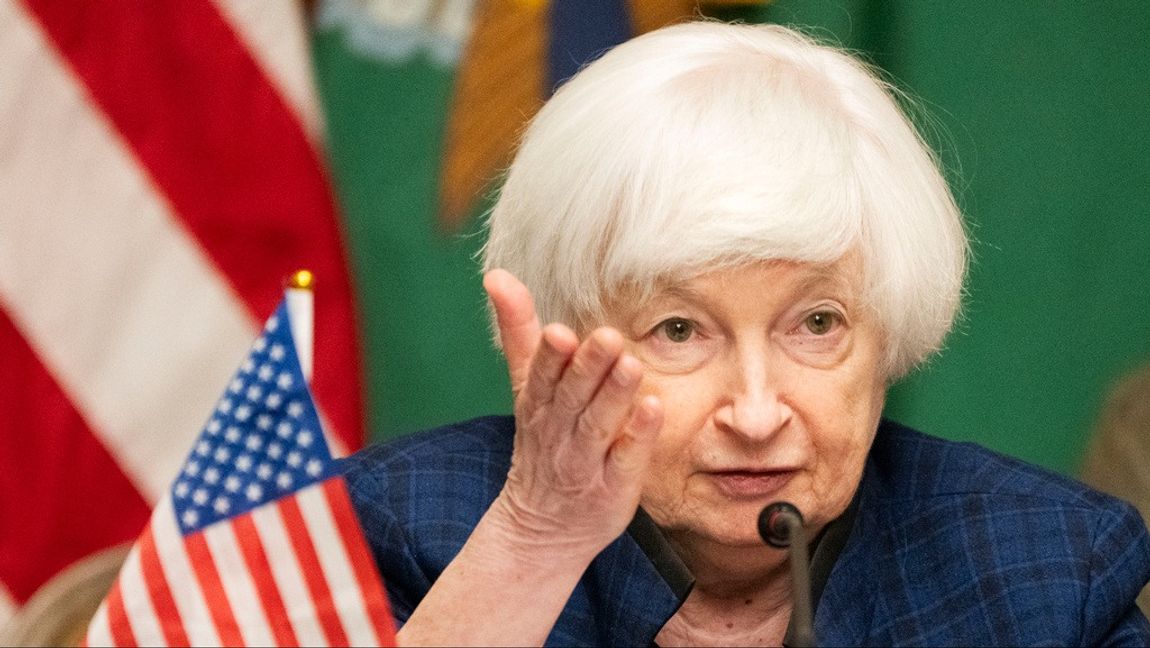 USA:s finansminister Janet Yellen. Arkivbild. Foto: Jacquelyn Martin/AP/TT.  