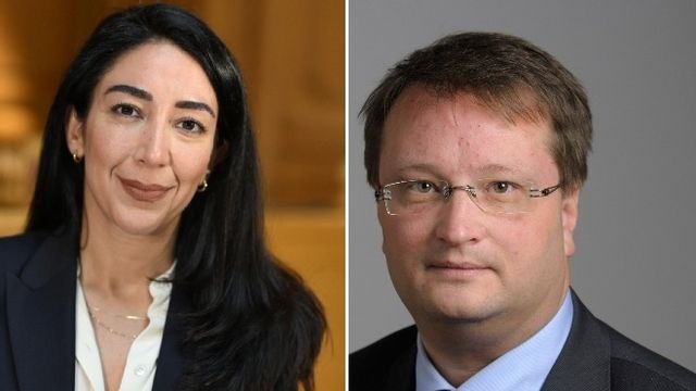 Lawen Redar och Lars Beckman Foto: Pontus Lundahl och Henrik Montgomery/TT