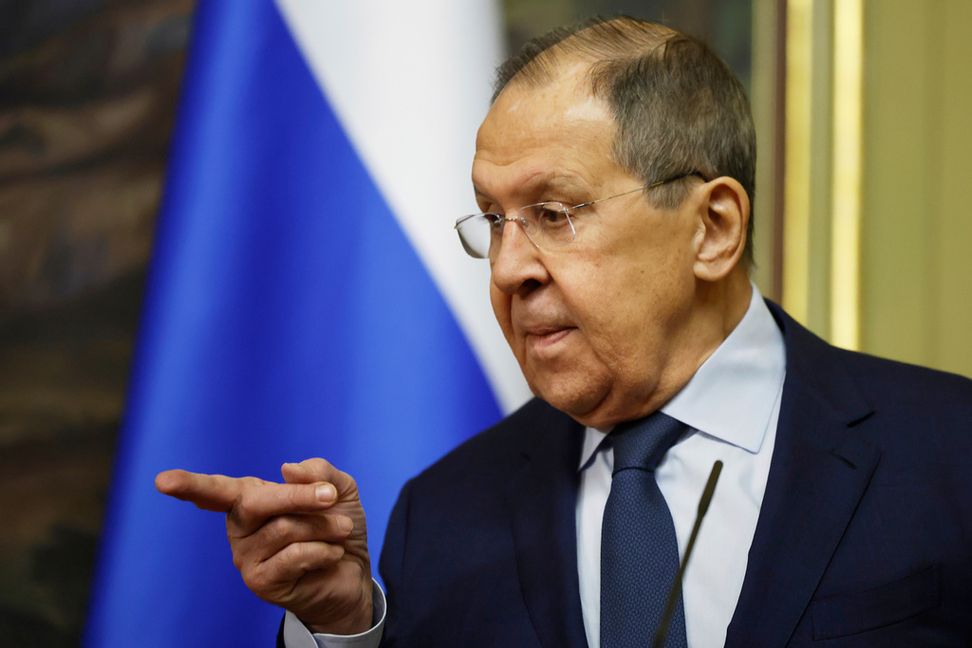 Rysslands utrikesminister Sergej Lavrov. Arkivbild. Foto: Tatyana Makeyeva/poolfoto via AP/TT