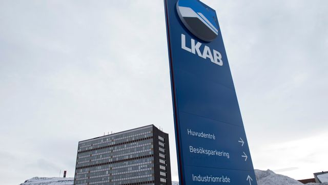 Sedan tidigare har bolagen LKAB, SSAB och Northvolt satsat gigantiska belopp i en extremt elslukande grönare produktion. FOTO: Fredrik Sandberg/TT.