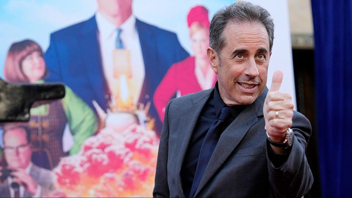 Jerry Seinfeld. Foto: Chris Pizzello/AP/TT