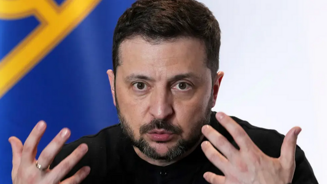 Ukrainas president Volodymyr Zelenskyj. Foto: Aurelien Morissard/AP/TT