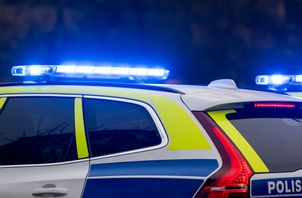 Totalt tre personer fördes till sjukhus. Arkivbild. Christine Olsson/TT